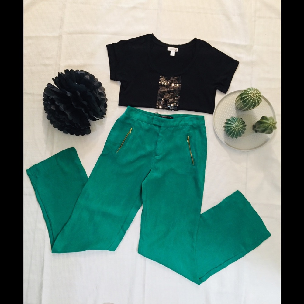 ZARA straight pants with pockets on the sides